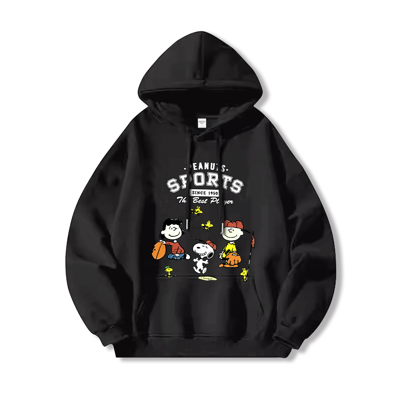Snoopy史努比新款 親子情侶男女連帽衛衣