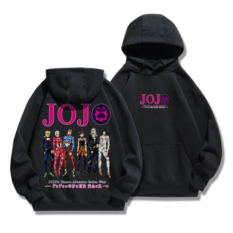 JOJO的奇妙冒險衛衣新款 親子情侶裝連帽衛衣