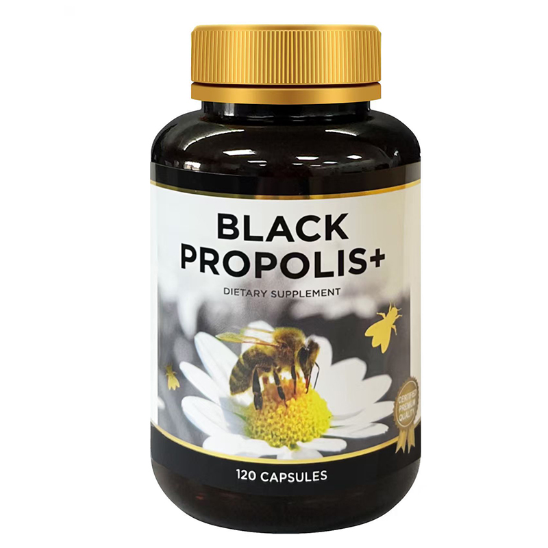 3000毫克含量高浓度加松树醇加硒黑蜂胶 New Image Black Propolis 120