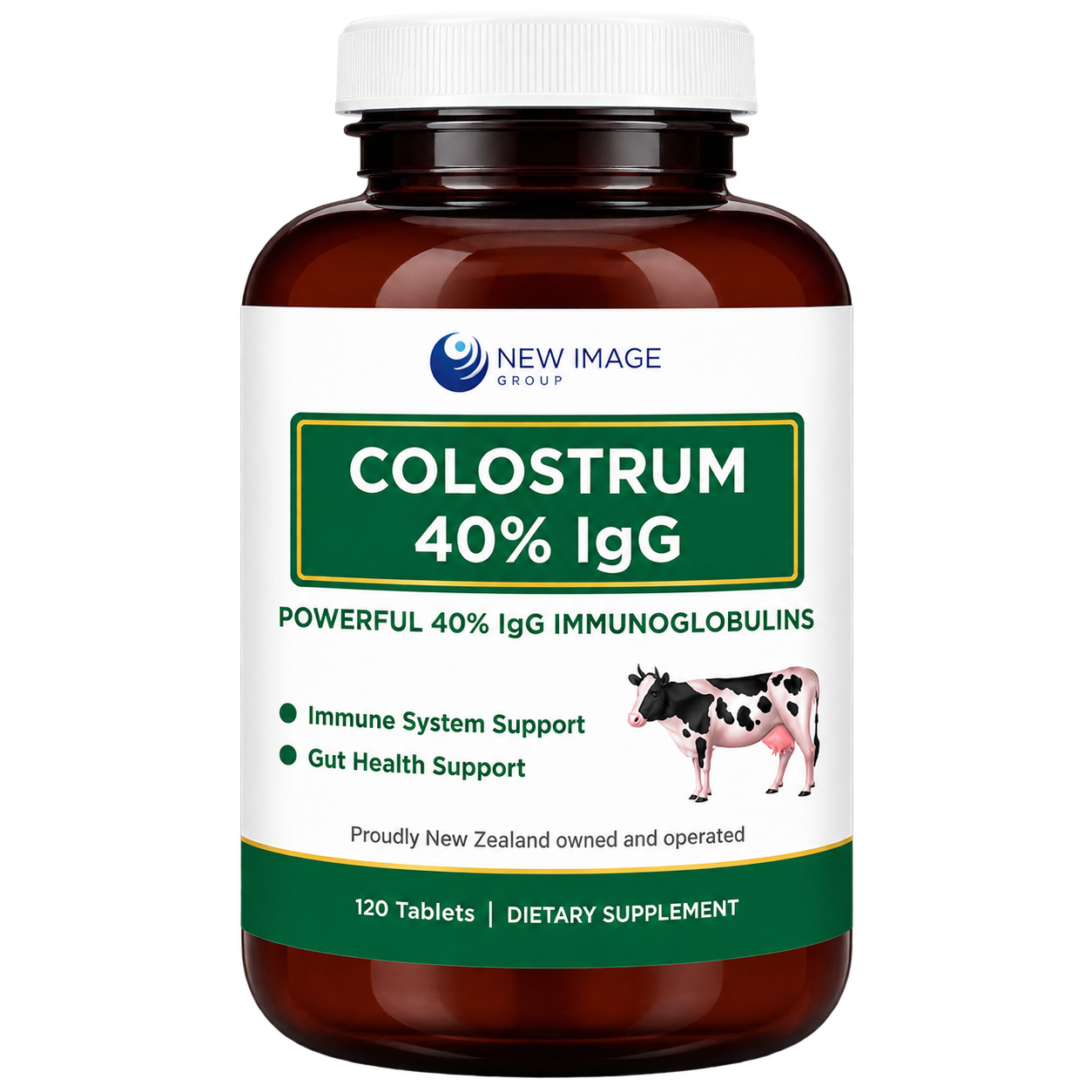 New Image 40%IgG Colostrum Original 120粒