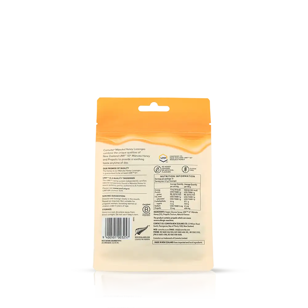 Mānuka Honey Lozenges Coolmint