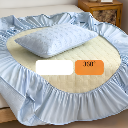 Thickened quilted mattress protector