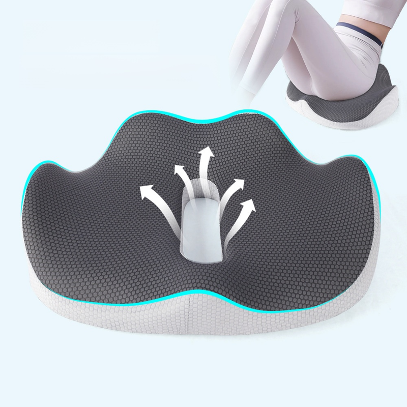 Long Sitting Anti-Slip Memory Foam Seat Cushion