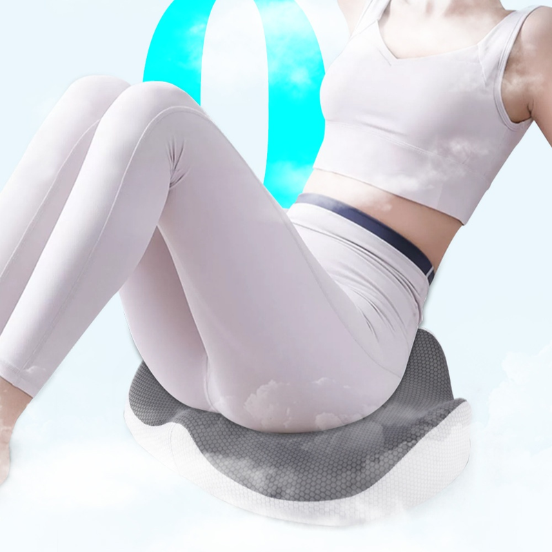 Long Sitting Anti-Slip Memory Foam Seat Cushion
