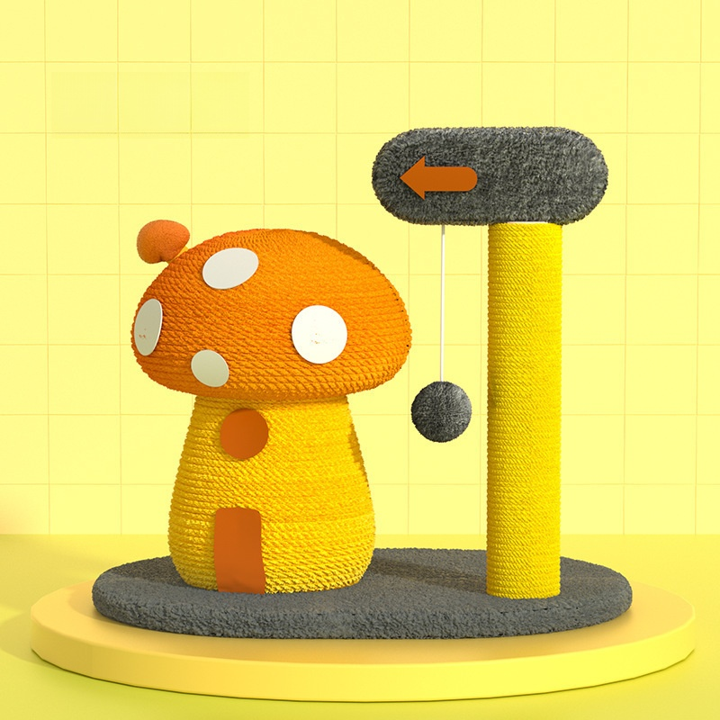 Mushroom Cat Climbing Frame