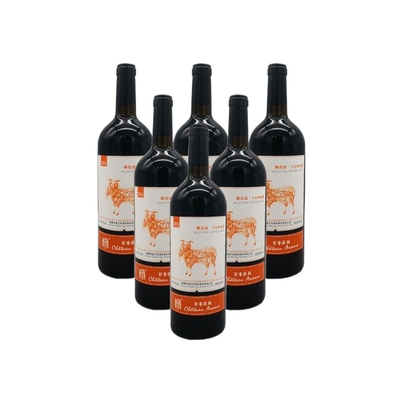 芳香莊園 精選級乾紅葡萄酒 Château Aroma Selected Dry Red Wine 新疆巴州和碩 14% vol 750ml*6 瓶整箱