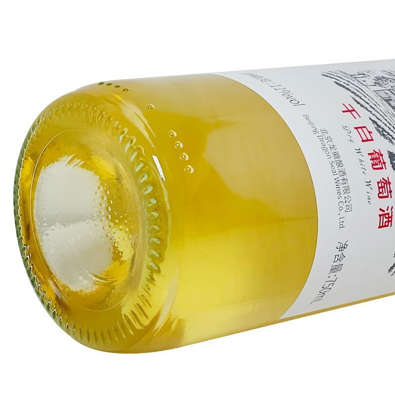 龍徽莊園優選乾白葡萄酒 Dragon Seal Manor Premium Dry White Wine｜河北懷來 11 度 青蘋果柑橘清新果香 清爽順滑乾淨口感 750ml*6 瓶