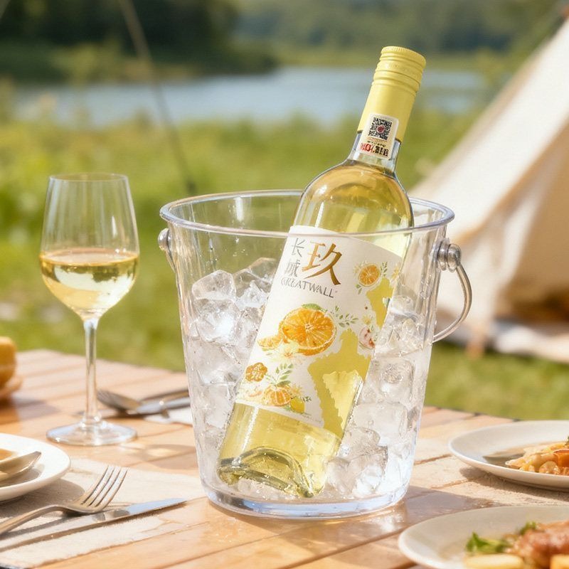 長城玖乾白葡萄酒 GreatWall Jiu Dry White Wine｜山東蓬萊 12.5 度  旋轉瓶蓋易開瓶 750ml*6 瓶