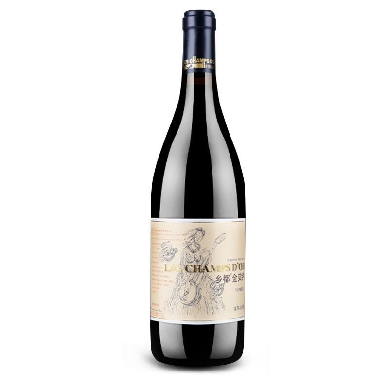 鄉都金貝納赤霞珠有機乾紅 750ml 單瓶｜12.5% vol 乾紅 ｜Les Champs D’or