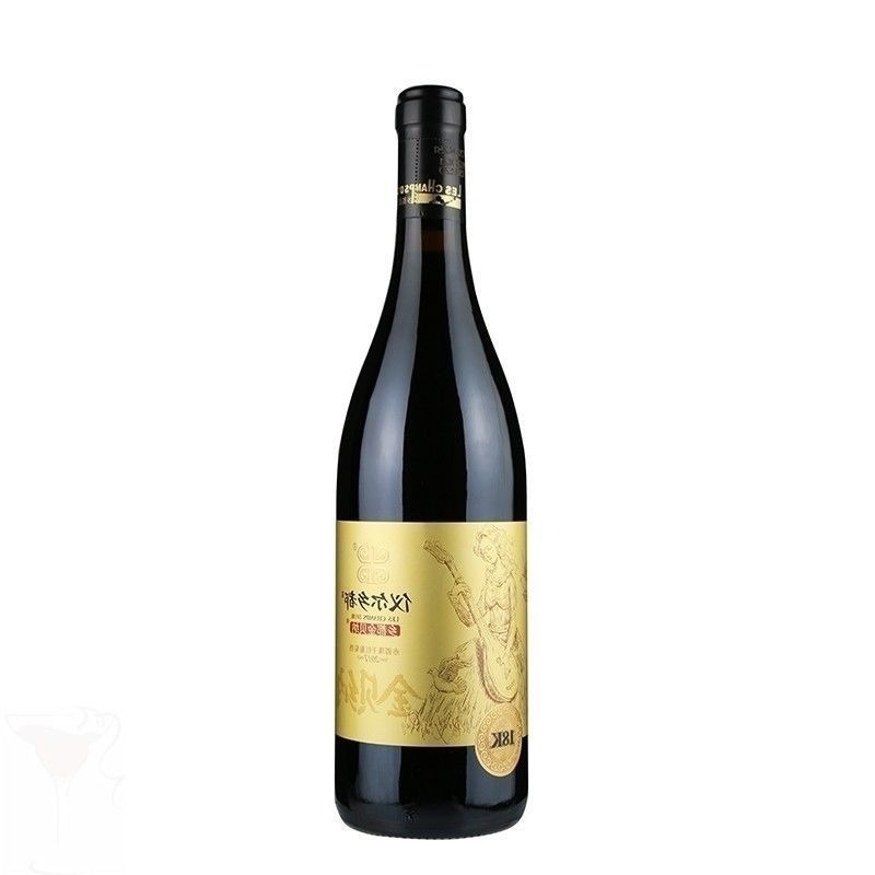 儀爾酒莊鄉都金貝納 18K 乾紅 750ml×6 瓶整箱｜新疆庫爾勒焉耆盆地 13.5% vol 乾紅 黑加侖醋栗果香單寧柔滑｜Les Champs D’or