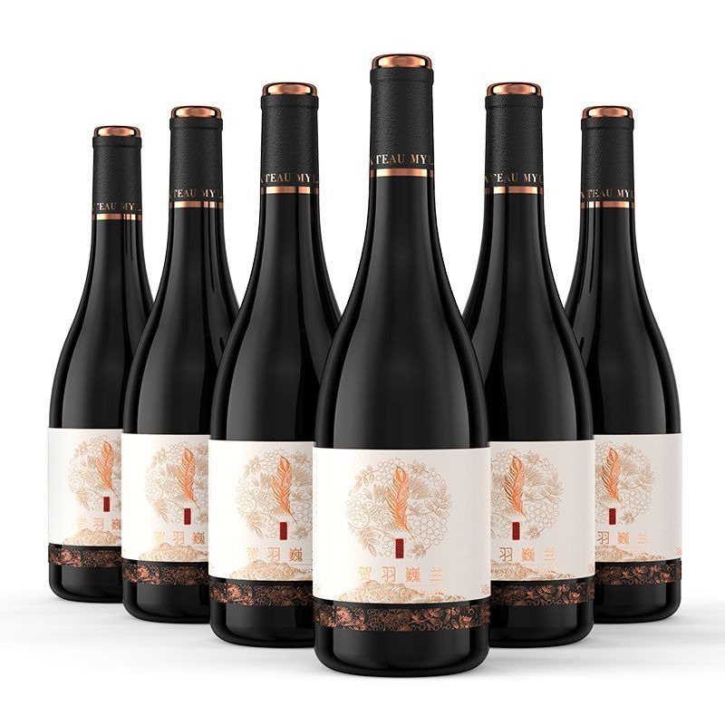 覓鹿酒莊赤霞珠乾紅葡萄酒 MiLu Winery Cabernet Sauvignon Dry Red Wine｜寧夏賀蘭山東麓 14 度 黑櫻桃桑葚果香 單寧細膩圓潤 國潮瓶身 750ml*6 瓶整箱