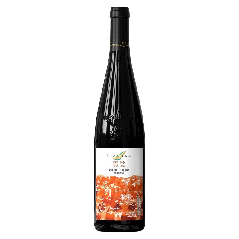 樓蘭酒莊霓裳老藤 20 乾紅葡萄酒 13.5% vol.750ML ×6 支整箱裝 Loulan Winery Nishang Old Vine 20 Dry Red Wine