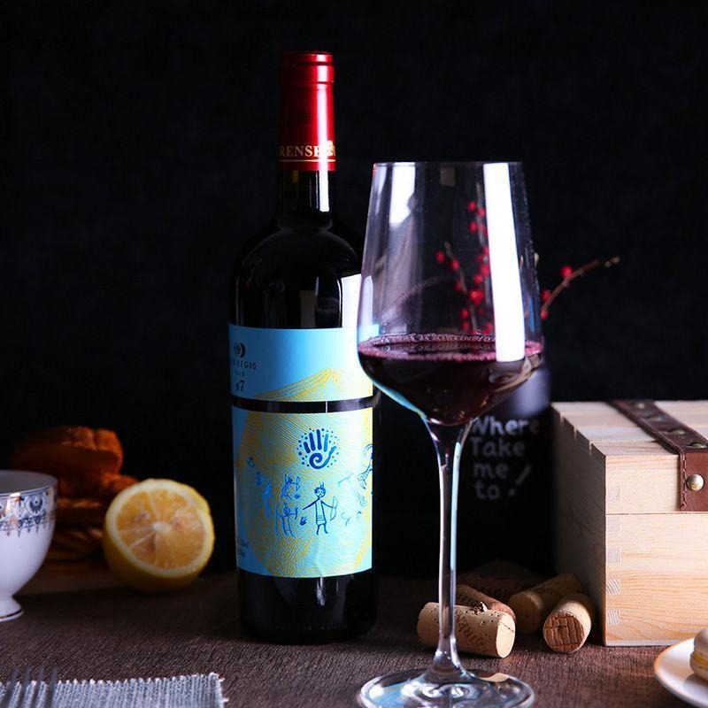 類人首悅 7 美樂赤霞珠乾紅葡萄酒 Lux Regis Yue7 Merlot Cabernet Sauvignon Dry Red Wine｜寧夏賀蘭山東麓 13 度