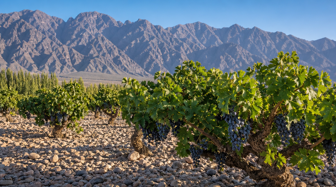 卓德酒莊 賀蘭山有機認證葡園實景 / Chateau Zorde Organic Vineyard, Ningxia