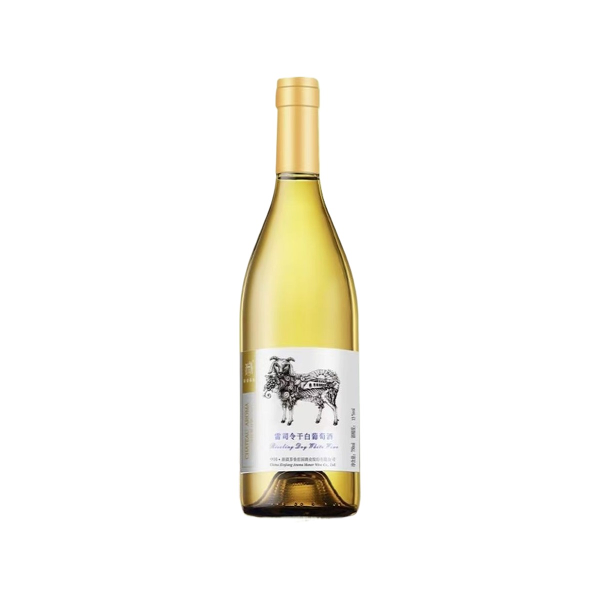 芳香莊園雷司令乾白 Château Aroma Riesling Dry White Wine｜新疆巴州和碩 13% vol 750ml*6 瓶整箱 柑橘白花香