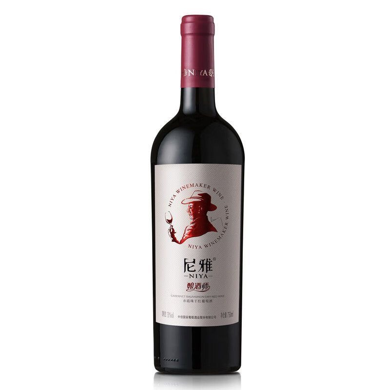 尼雅釀酒師系列赤霞珠乾紅葡萄酒 Niya Winemaker Cabernet Sauvignon Dry Red Wine｜新疆天山北麓瑪納斯 13 度 黑醋栗漿果橡木香 單寧細膩醇厚