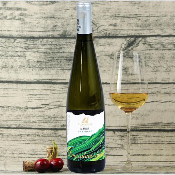 紅橋莊園葡萄酒貴人香乾正宗白葡萄酒 750ml×2 瓶 13% vol. Hongqiao Manor Wine, Authentic Italian Riesling Dry White Wine