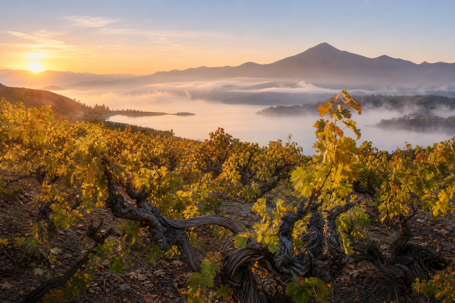 長城桑干酒莊 懷來老藤葡園風土實景 / Great Wall Sungod Vineyard, Huailai