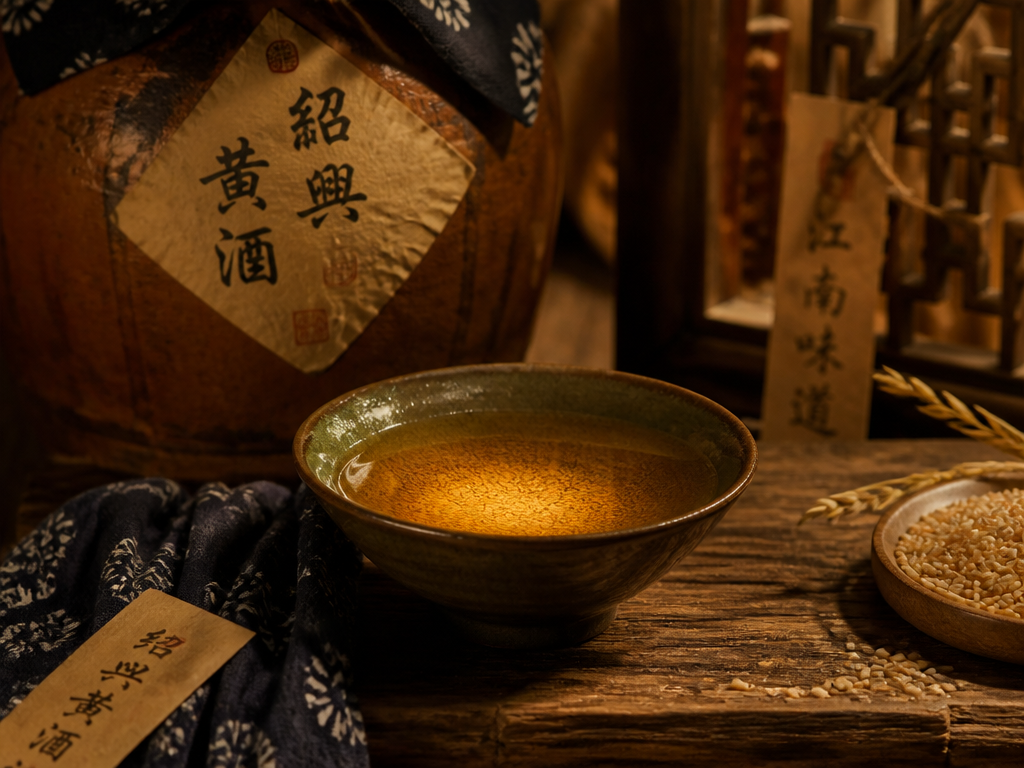 歲月陳釀東方琥珀：傳統手工紹興黃酒的四種經典風味