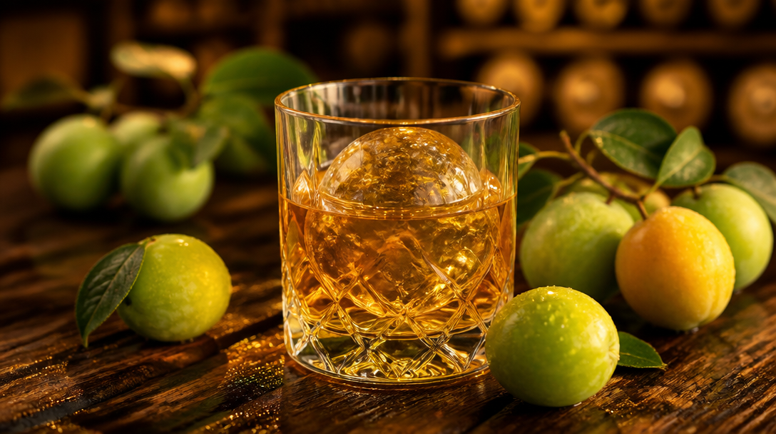舒醺 威士忌調和梅酒 晶瑩琥珀酒液 / SANLINE Whiskey Plum Wine