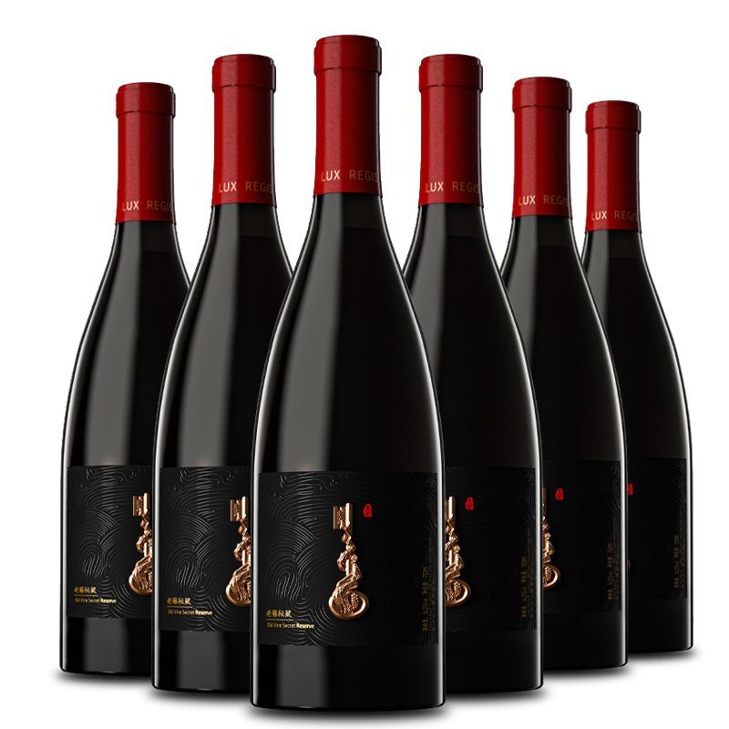 類人首老藤西拉橡木桶乾紅葡萄酒 Lux Regis Old Vine Syrah Oak Aged Dry Red Wine｜寧夏賀蘭山東麓 14.2 度 黑李子黑胡椒香料香 醇厚絲滑老藤果韻 750ml*6 瓶