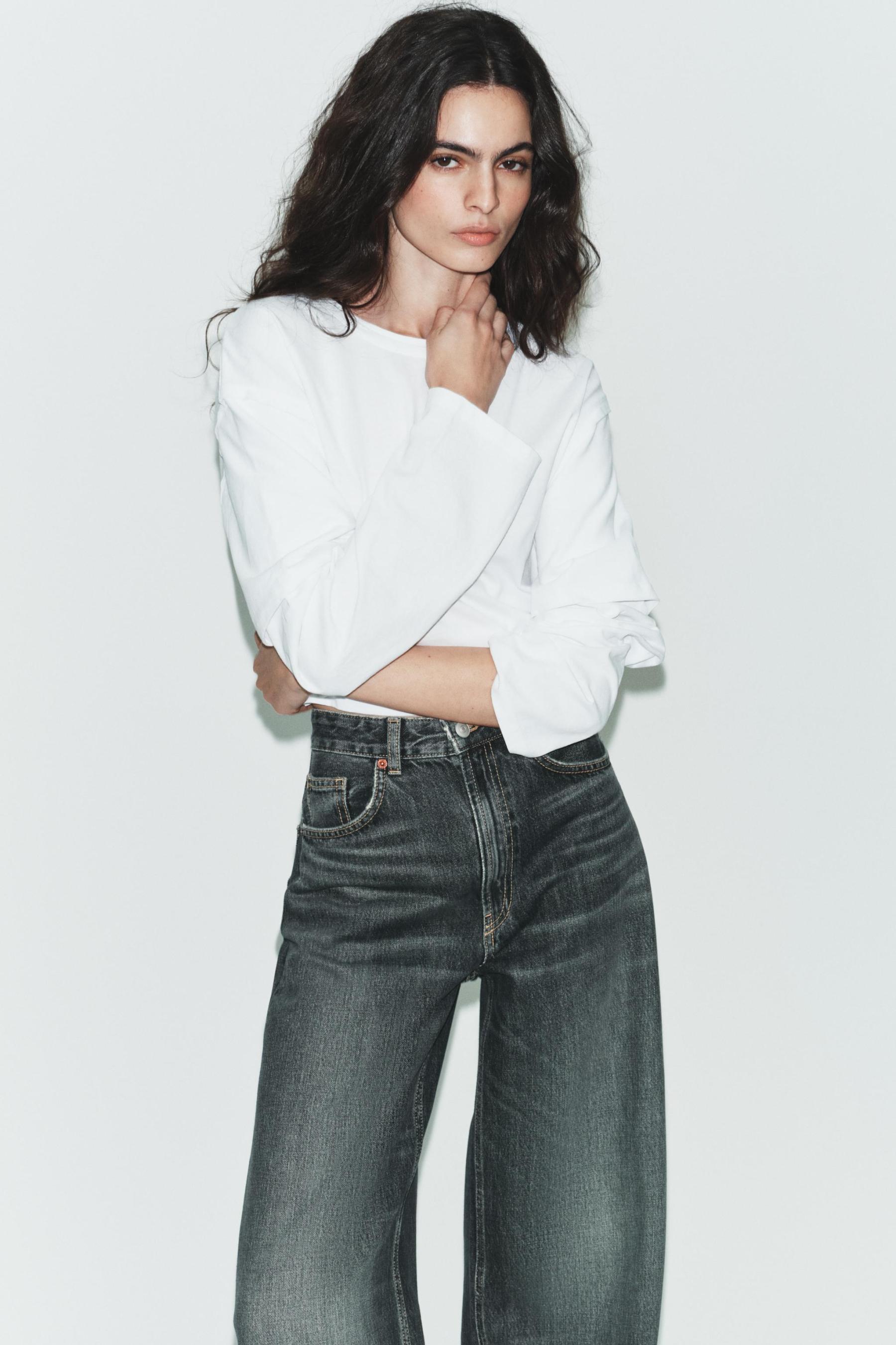 Relaxed Fit Extra Wide Leg Jeans