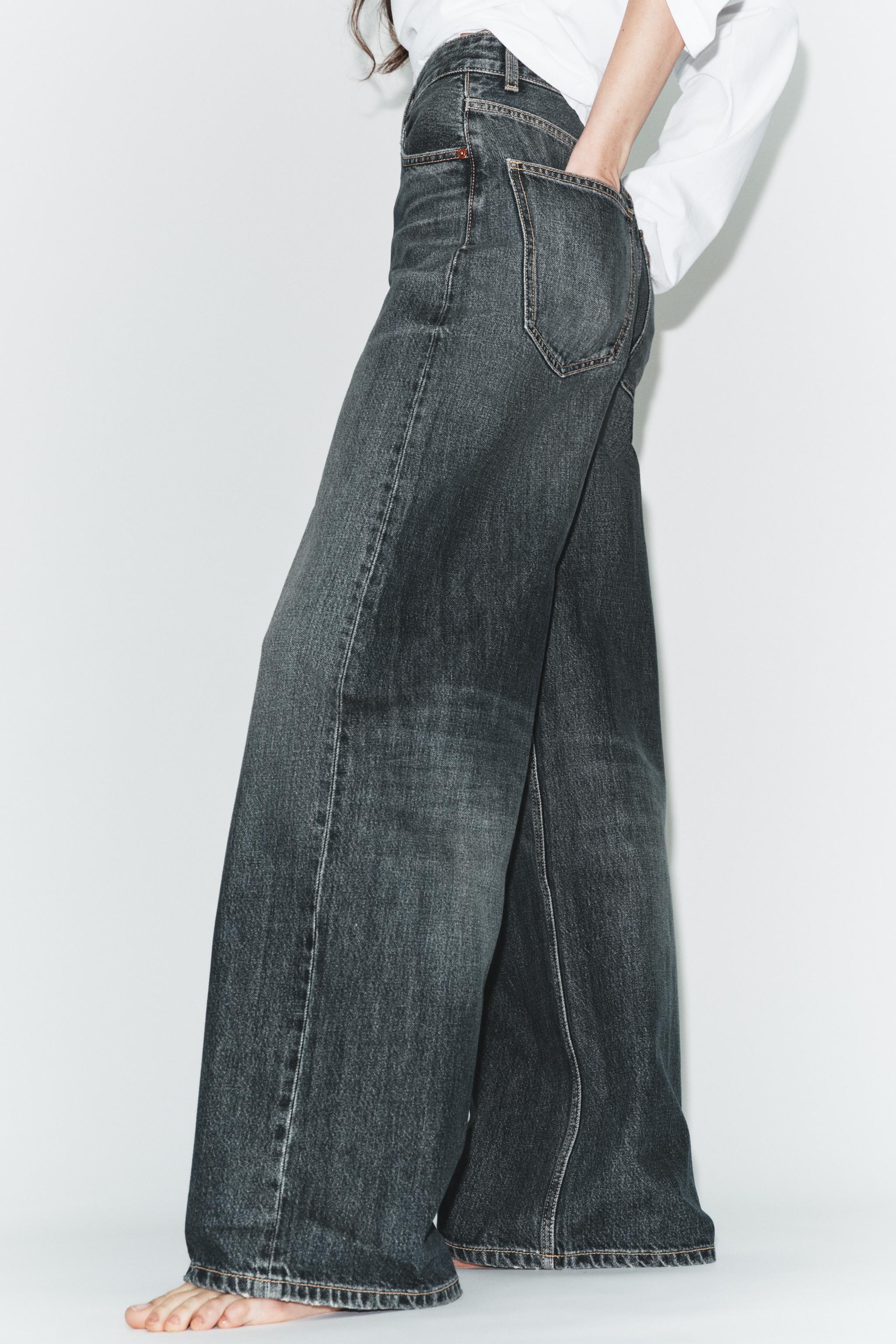Relaxed Fit Extra Wide Leg Jeans