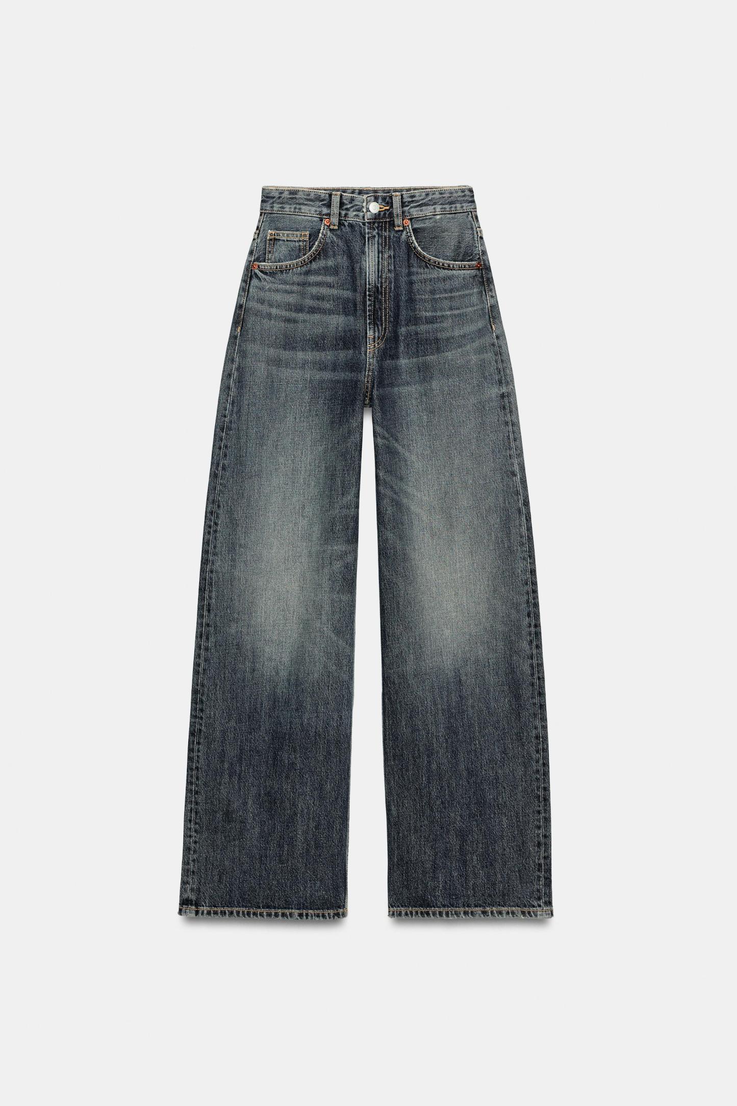 Relaxed Fit Extra Wide Leg Jeans