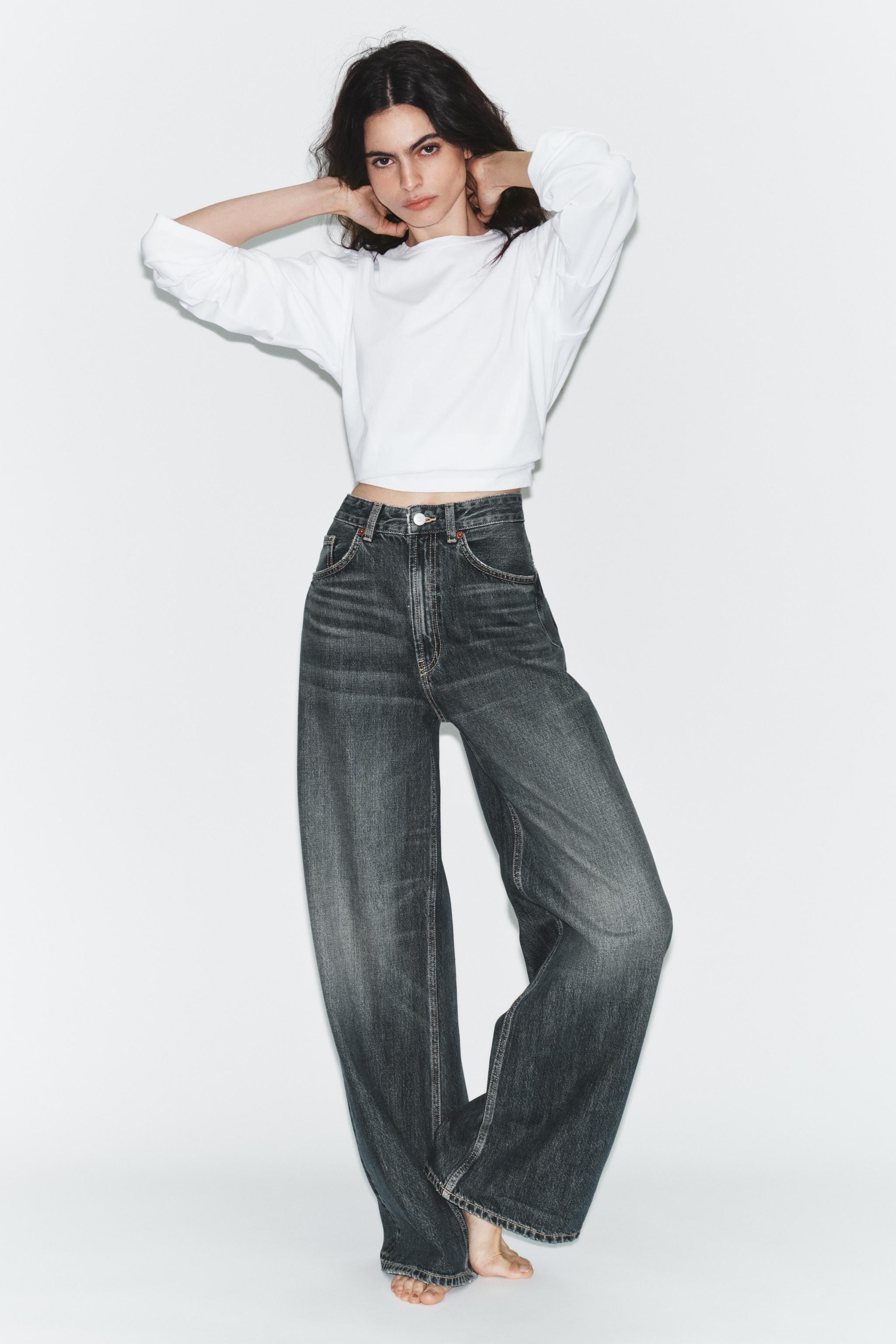 Relaxed Fit Extra Wide Leg Jeans