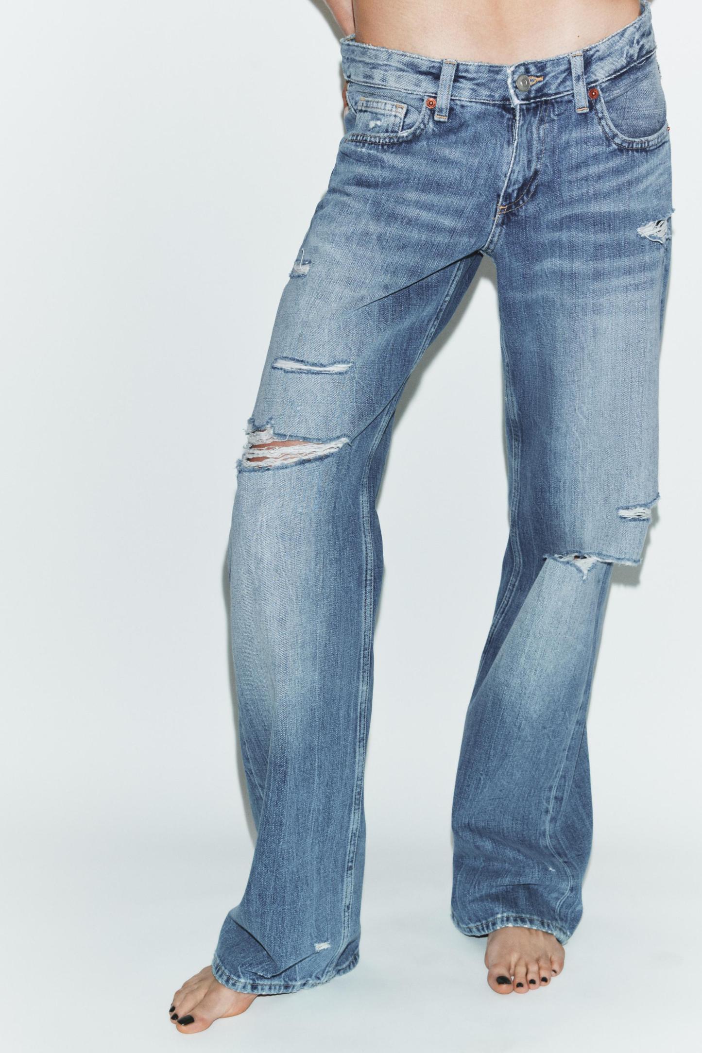Effortless Low-Waist Jeans
