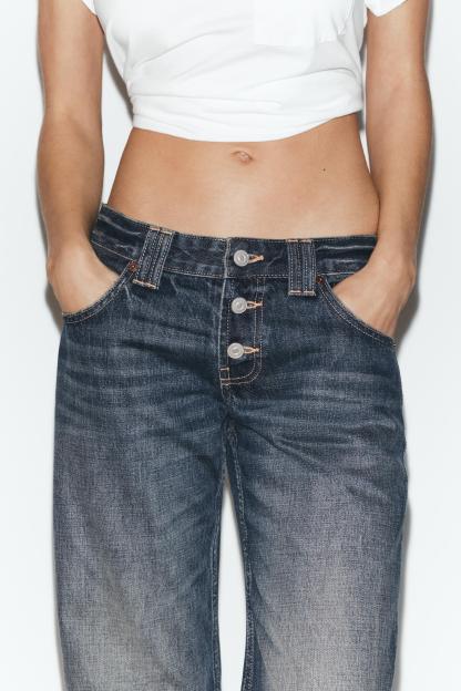 Classic Low-Rise Straight Jeans