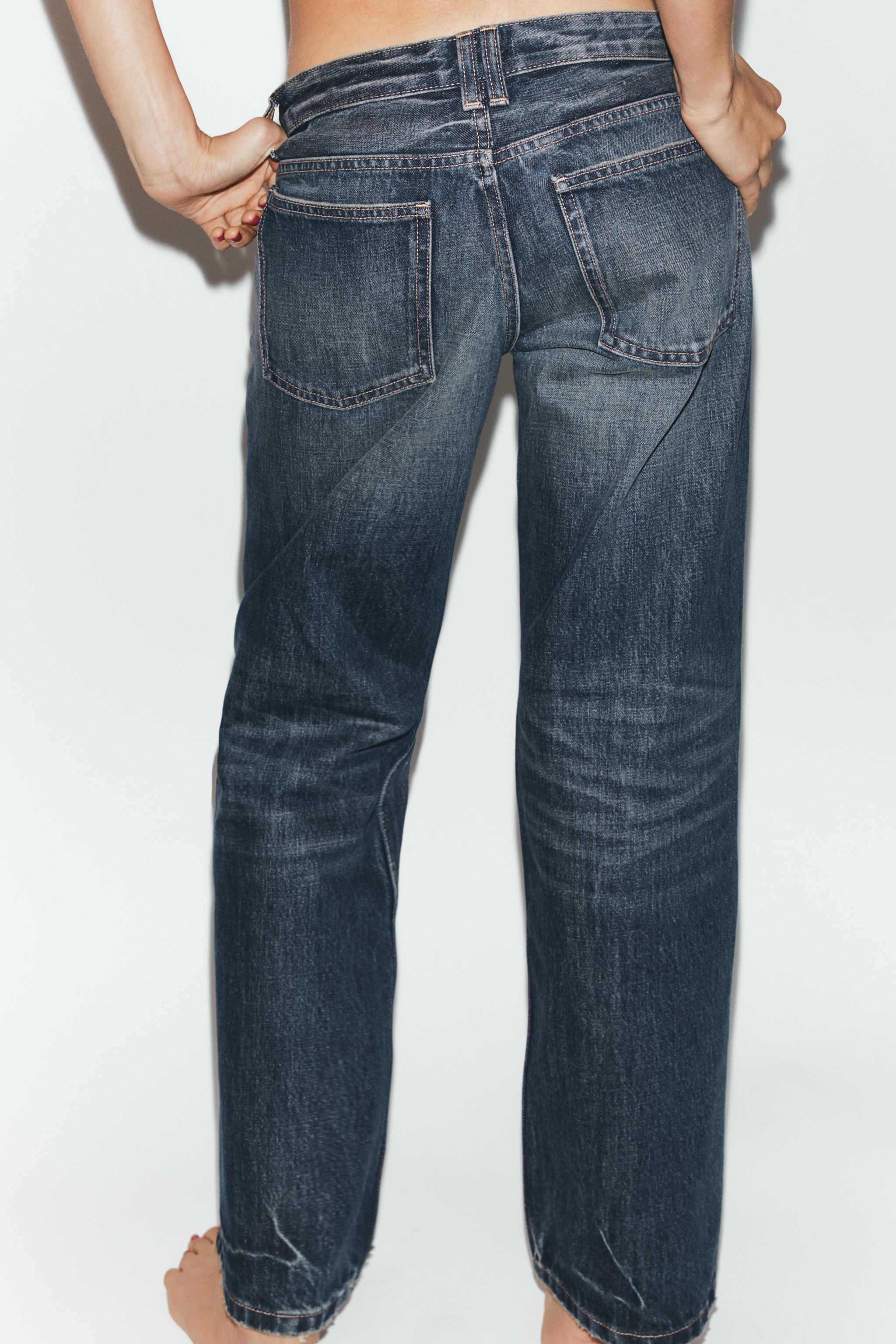 Classic Low-Rise Straight Jeans