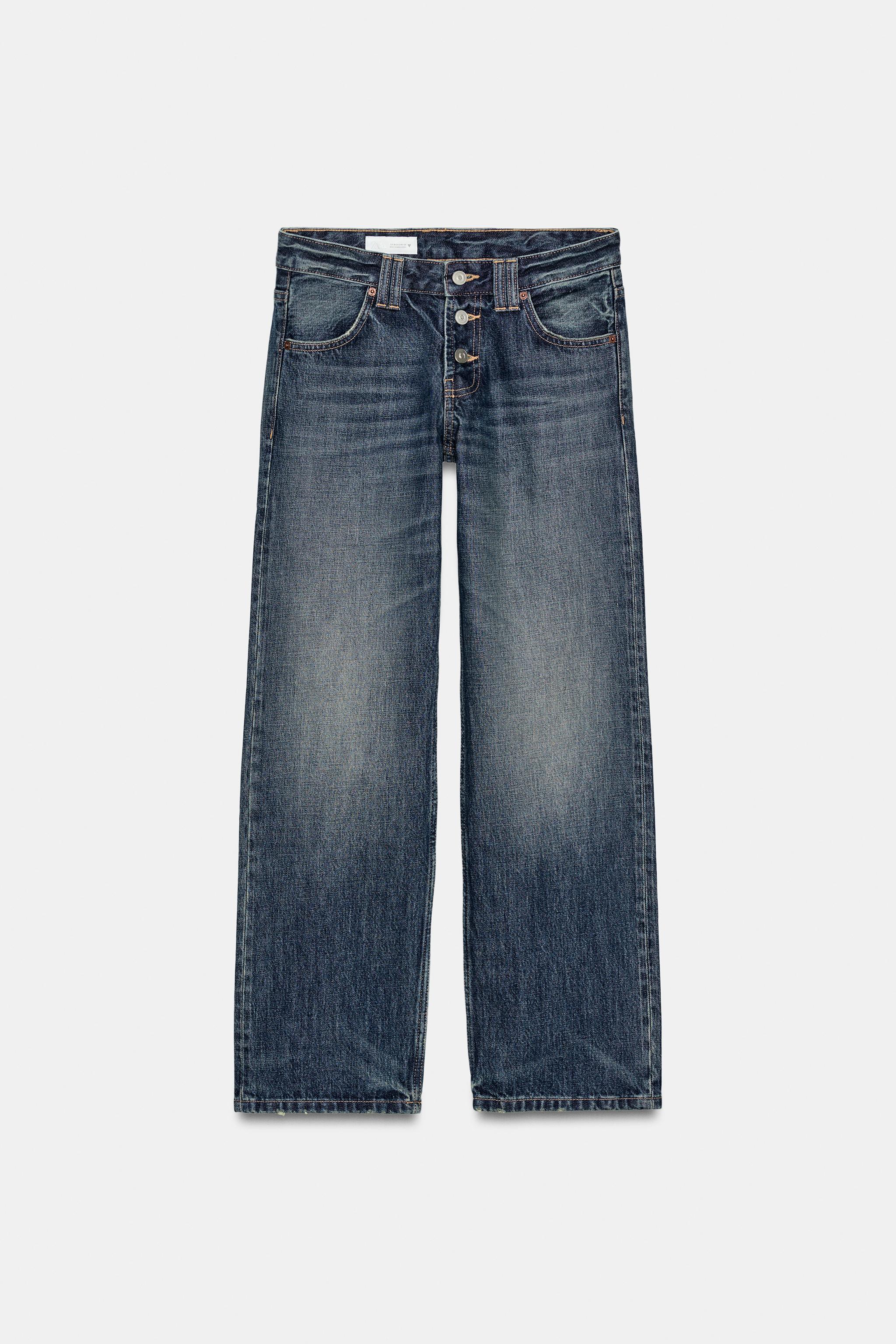 Classic Low-Rise Straight Jeans