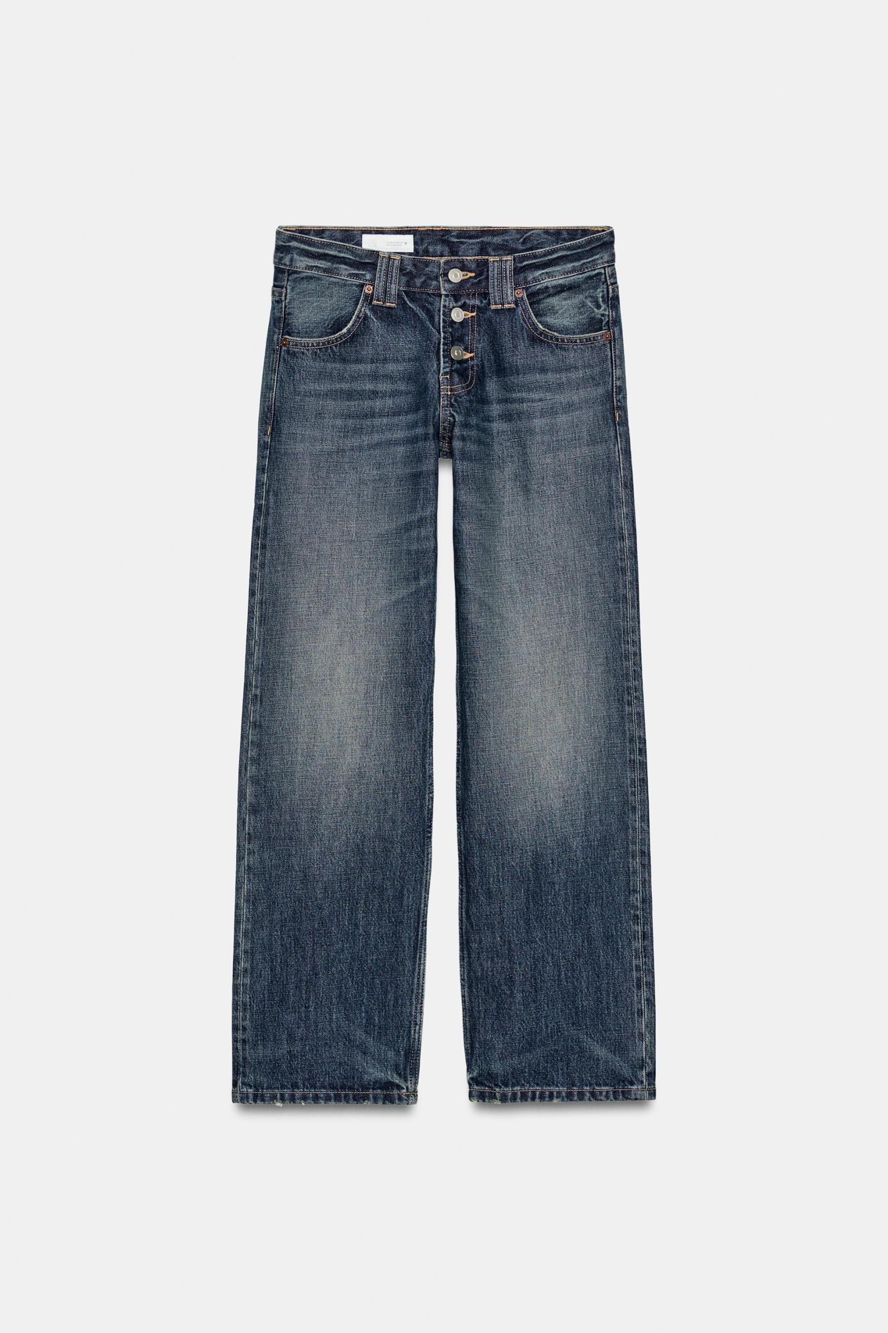 Classic Low-Rise Straight Jeans