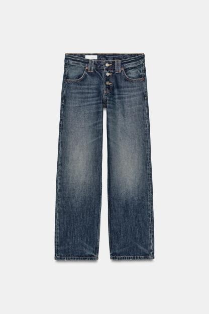 Classic Low-Rise Straight Jeans