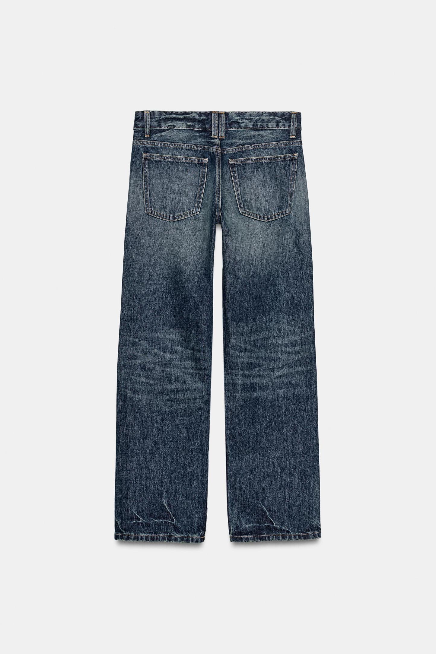 Classic Low-Rise Straight Jeans