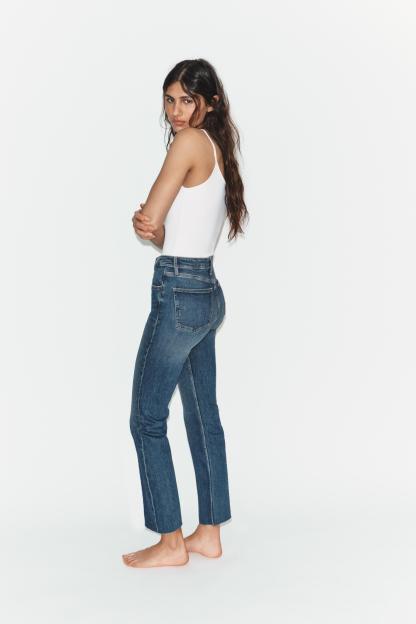 Ankle-Length Flare Jeans
