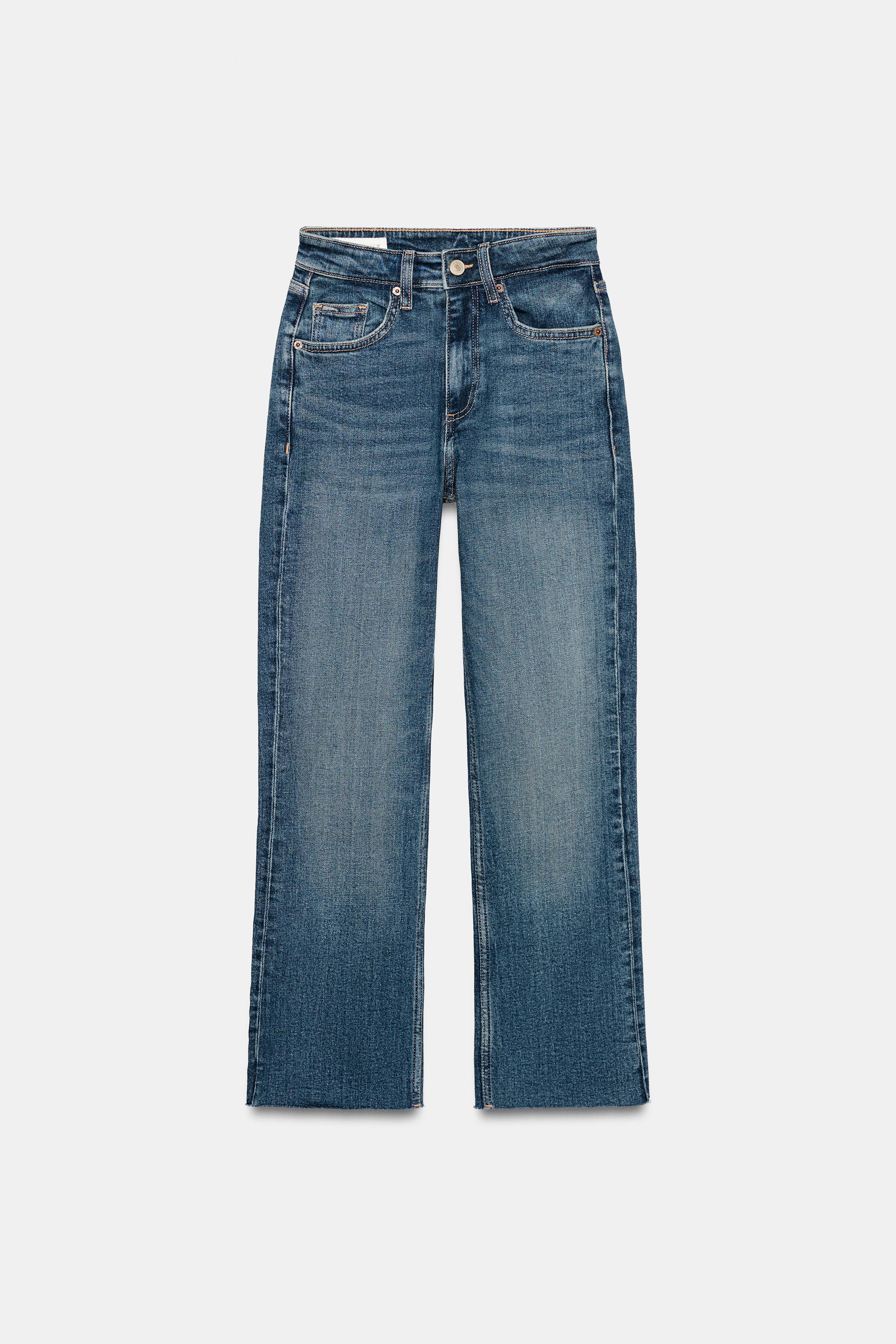 Ankle-Length Flare Jeans