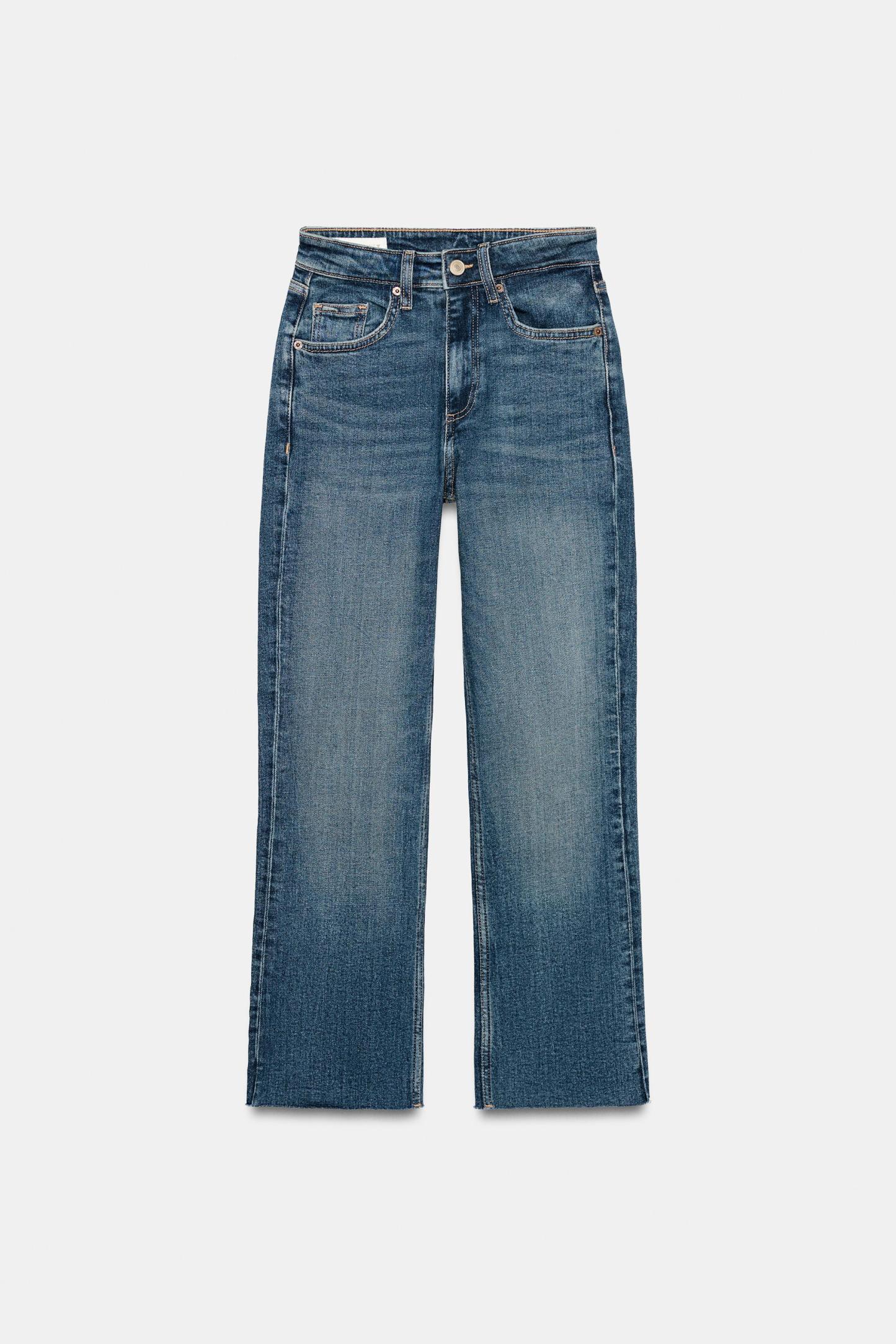 Ankle-Length Flare Jeans