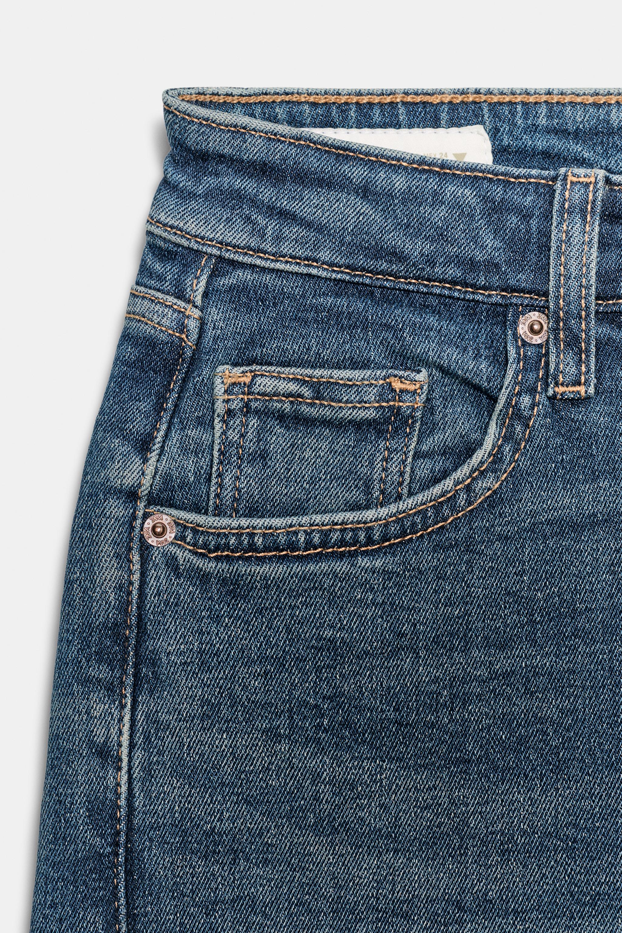 Ankle-Length Flare Jeans