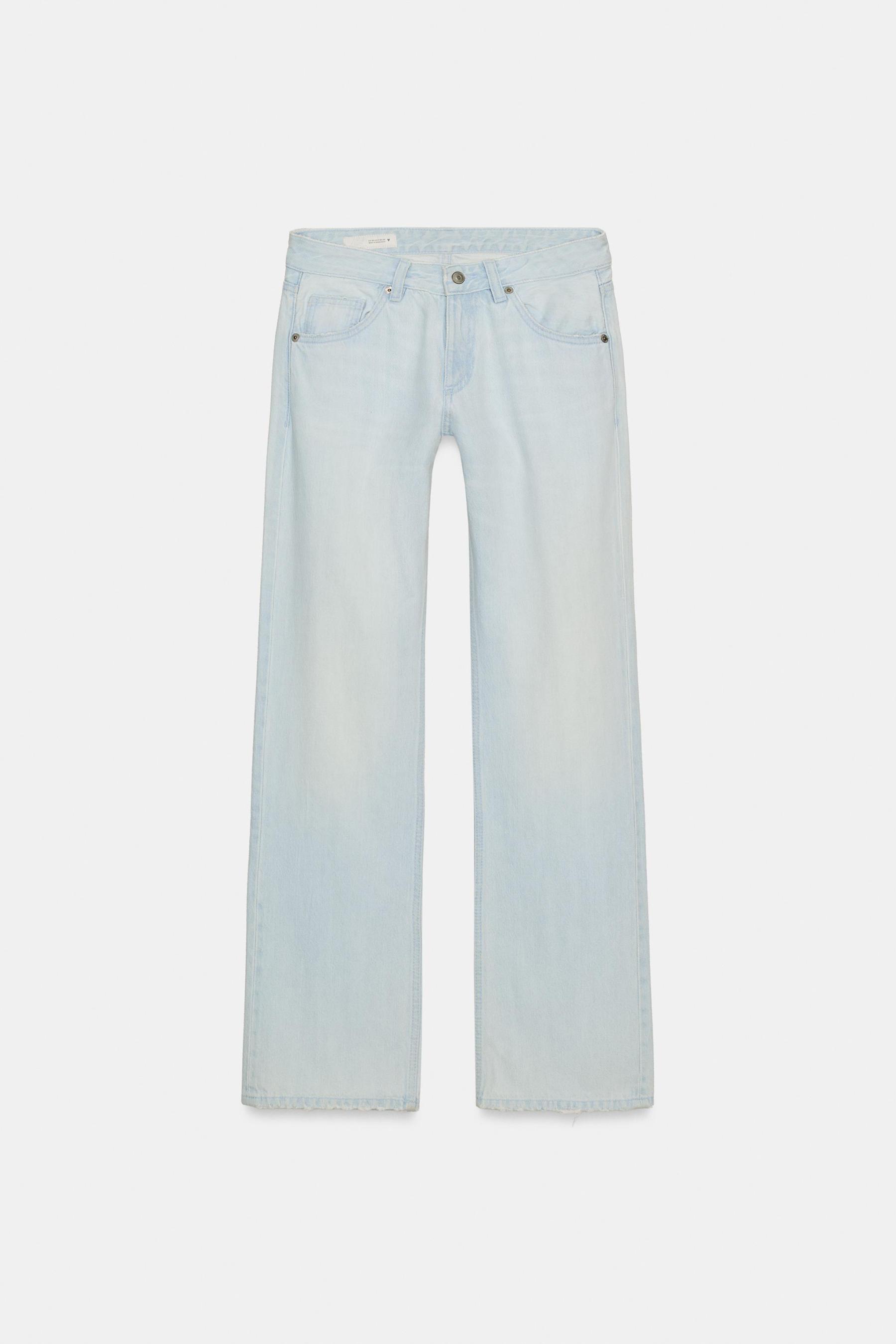 Signature Low-Rise Wide Leg Jeans