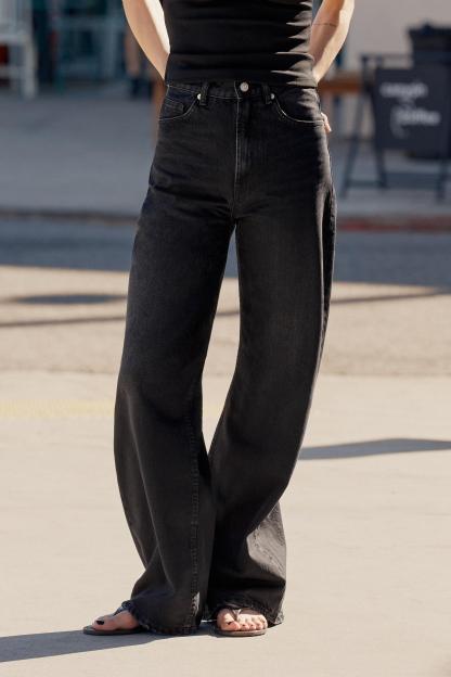 Modern Muse High-Waist Wide Leg Jeans