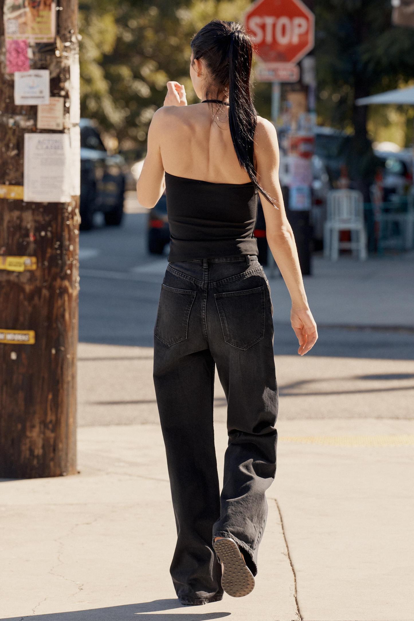 Modern Muse High-Waist Wide Leg Jeans