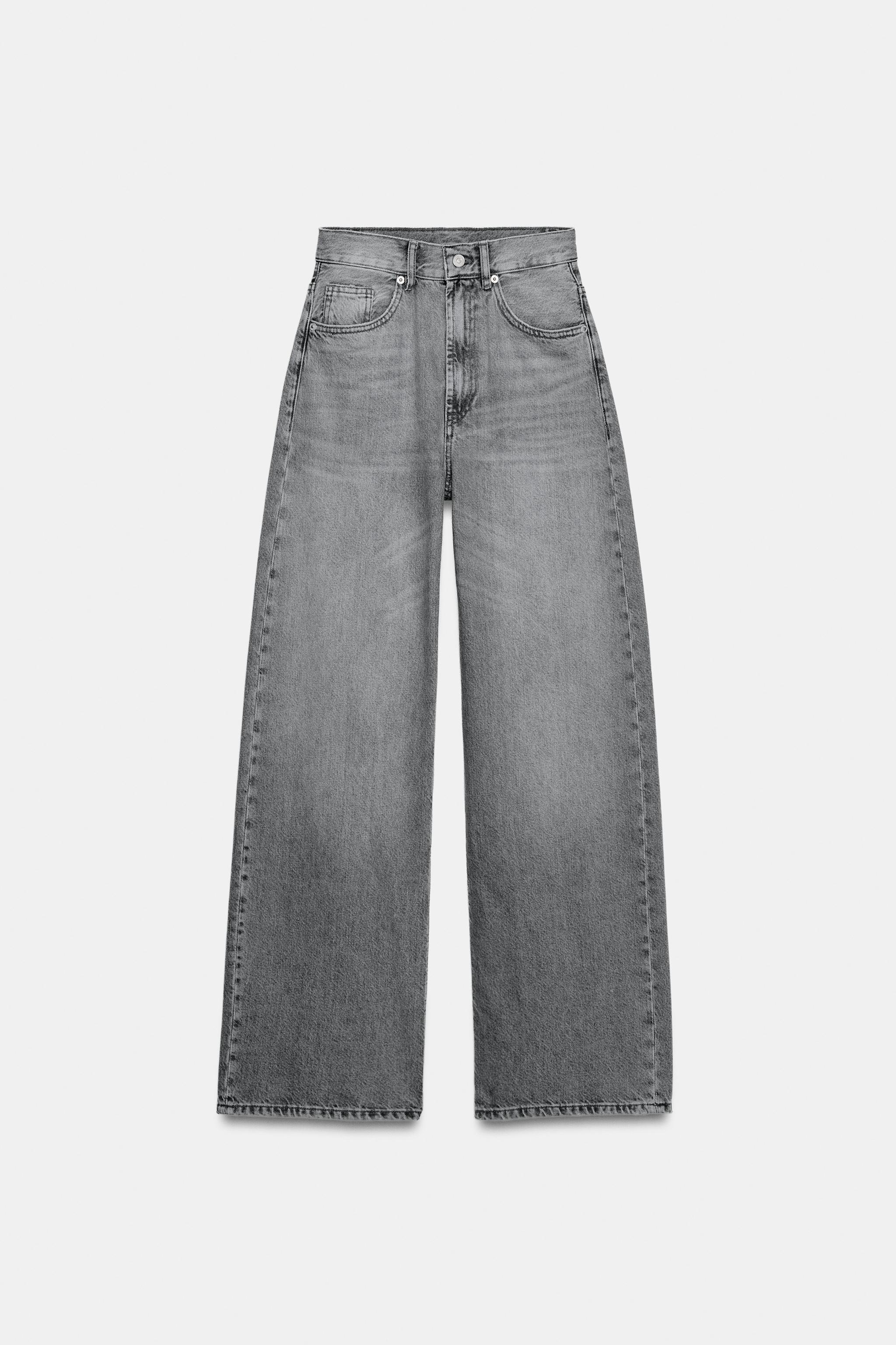 Premium High-Waist Wide Leg Jeans