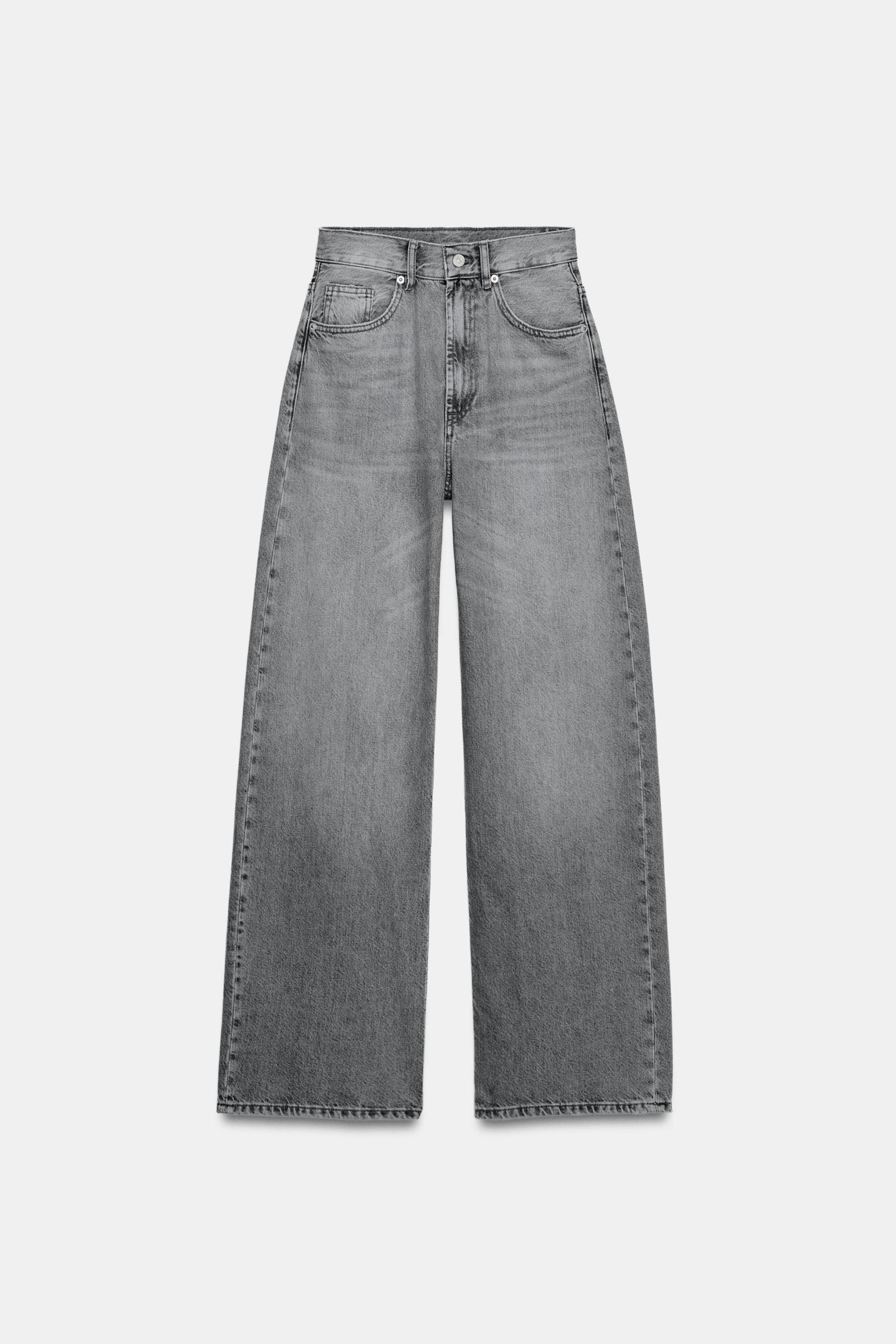 Premium High-Waist Wide Leg Jeans
