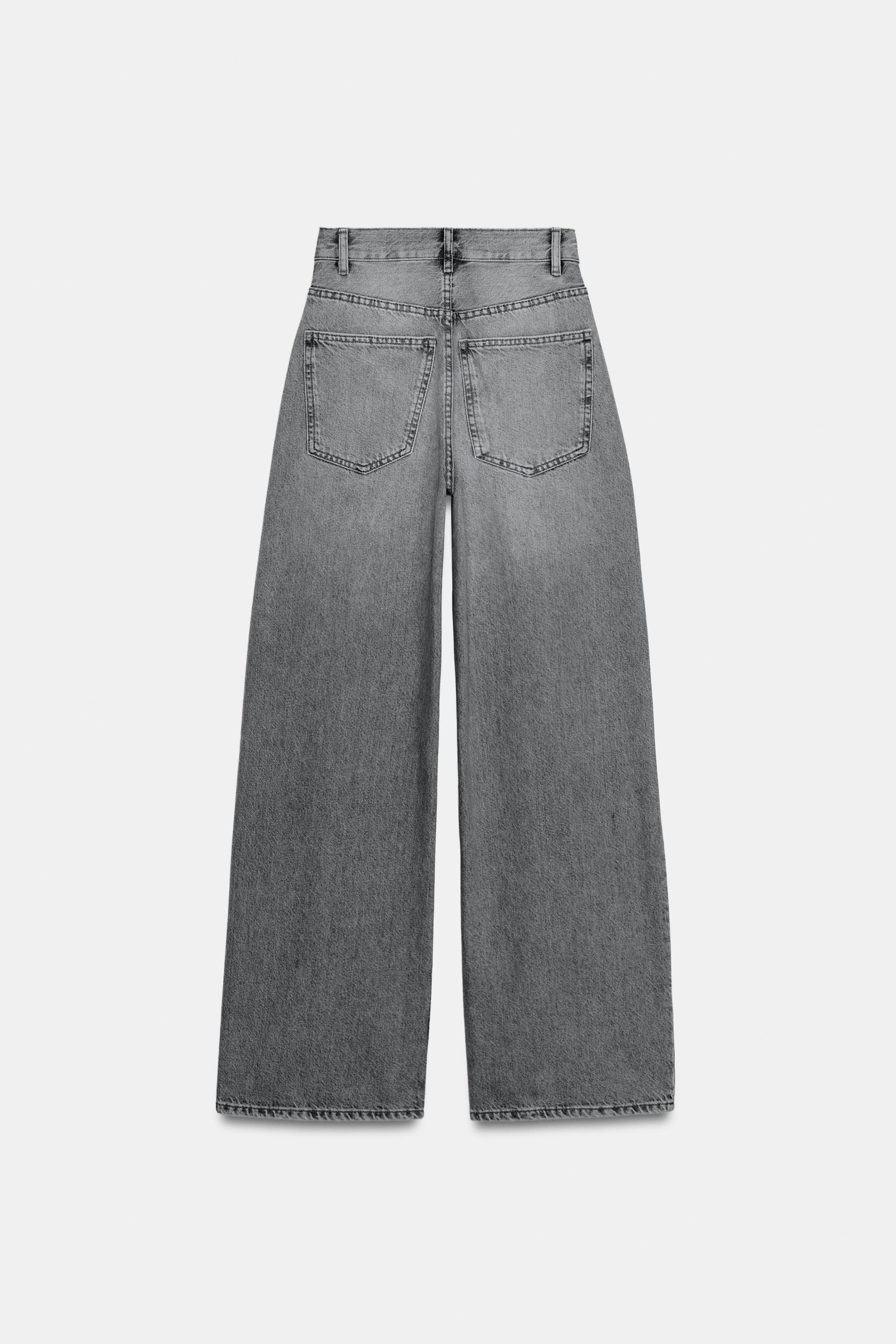 Premium High-Waist Wide Leg Jeans