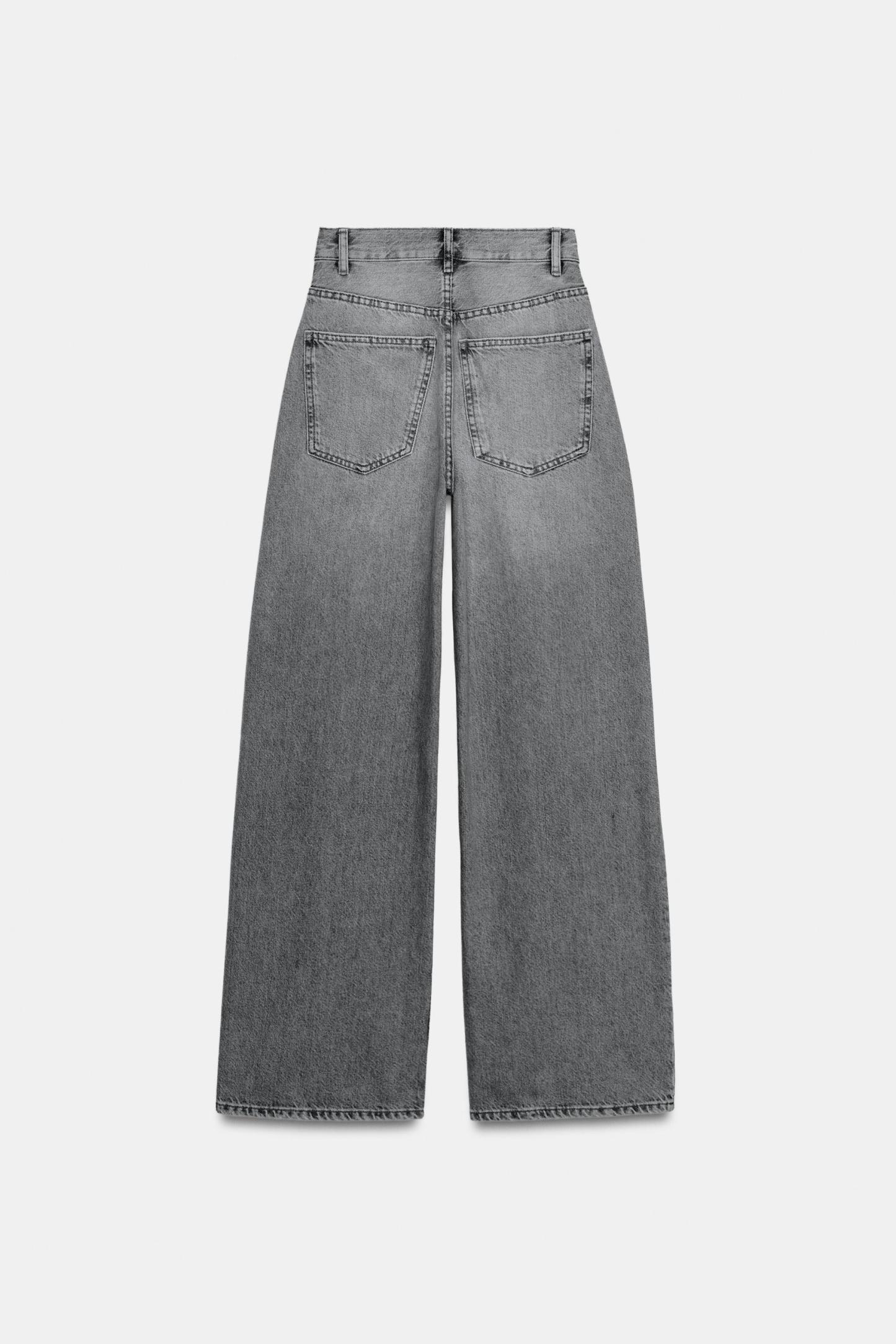 Premium High-Waist Wide Leg Jeans