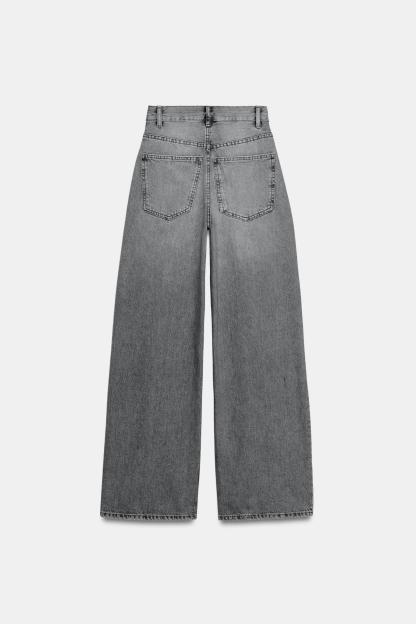Premium High-Waist Wide Leg Jeans