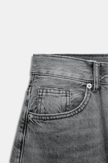 Premium High-Waist Wide Leg Jeans