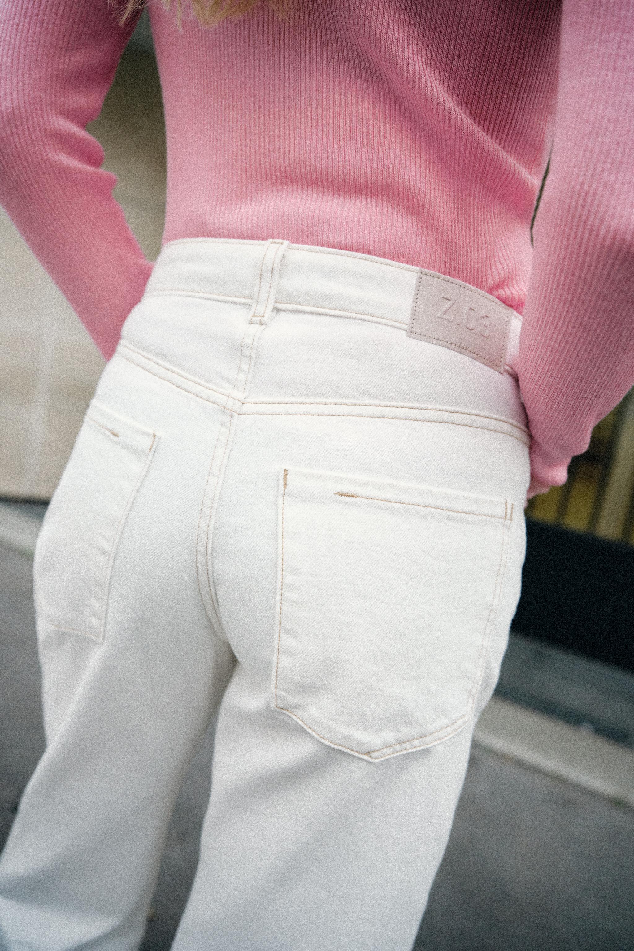 Effortless High-Waist Straight Jeans